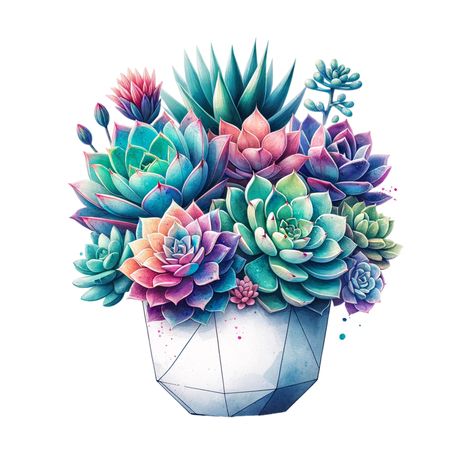 Sublimation Vinyl, Succulent Wall Art, Invitation Clipart, Succulent Wall, Clipart Design, Art Png, Succulent Pots, Art File, Wall Art Poster