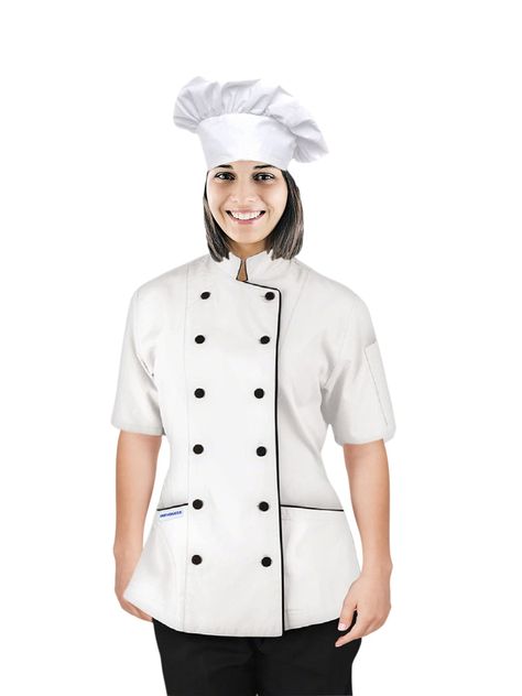 Chef Attire Women, Chef Outfit Aesthetic, Chefs Attire, Chef Outfit Women, Bakers Outfit, Chefs Outfit, Chef Uniform Women, Baker Uniform, Chef Attire