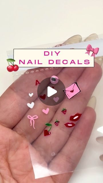 Nailboo® on Instagram: "How to create nail decals using a phone and gel polish 👀✨💗 Would you try this hack?   -  #nails #nailinspo #nailtrends #trendynails #nailsoftheday #nailsofinstagram #naillooks #nailart #nailartist #nailtech #nailtutorials #nailboo #nailsathome" Diy Nail Decals With Gel Polish, Diy Nail Stickers With Gel Polish, Diy Nail Hacks, How To Apply Nail Stickers, How To Make Nail Stickers, Cricut Nail Decals Diy, Nail Stickers Designs Ideas, Diy Nail Ideas, Diy Nail Stickers