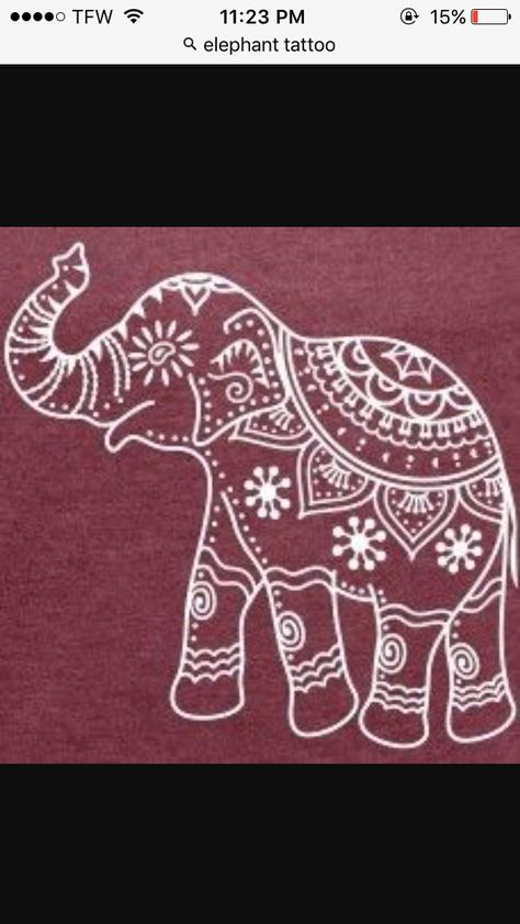 Elefante Hindu, Elephant Indian, Tattoo Elephant, Elephant Outline, Worli Painting, Elephant Drawing, Elephant Tattoo, Batik Design, Madhubani Art