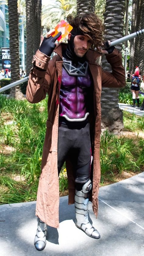 Yeah buddy Superhero Week, Gambit Cosplay, Gambit X Men, Superhero Cosplay, Epic Cosplay, Marvel Cosplay, Male Cosplay, Uncanny X-men, Cosplay Tips