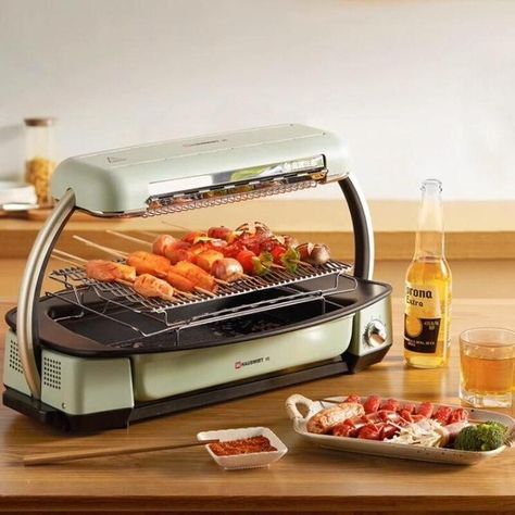 😍We know you've been waiting for it! 😍 🔥 Effortless Indoor Electric Grill - Non-Stick, Smokeless BBQ Stove with Temperature Control 📢 #deal #style #bestshopping #shoppingdaily #worldsales Minimalist Home Furniture, Indoor Electric Grill, Bbq Stove, Lawn Mower Storage, Nordic Dining, Indoor Grill, Beauty Gadgets, Electric Grill, Toy Kitchen