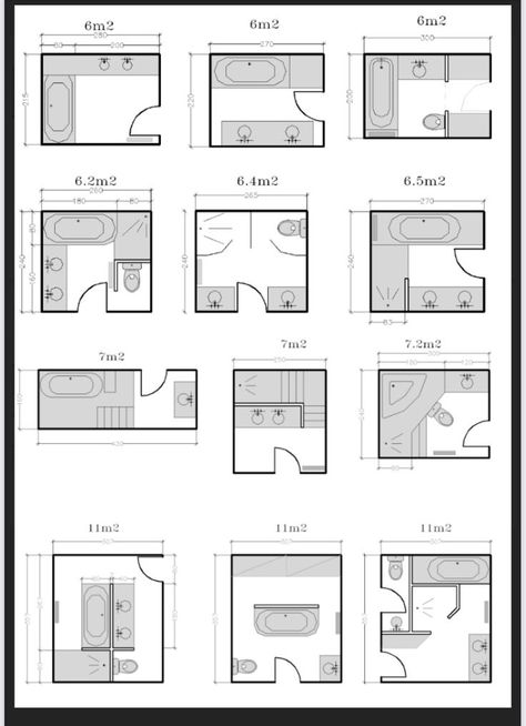 Square Bathroom Layout, Big Bathroom Design, Jacuzzi Bathroom, Toilet Plan, Bedroom Layout Design, Bathroom Layout Ideas, Bathroom Layout Plans, Architect Student, Bathroom Plan