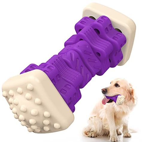 Durable Dog Toys for Aggressive Chewers, Indestructible Dog Toys, Dog Chew Toys, Tough Interactive Dog Toys Dog Puzzle Toys Rubber Dog Enrichment Toys Gift for Small/Medium/Large Dogs Breed Dog Enrichment Toys, Strong Dog Toys, Dog Toys For Boredom, Indestructible Dog Toys, Dog Toys For Aggressive Chewers, Puppy Toys, Dog Puzzle Toys, Dog Toys Indestructable, Tough Dog Toys