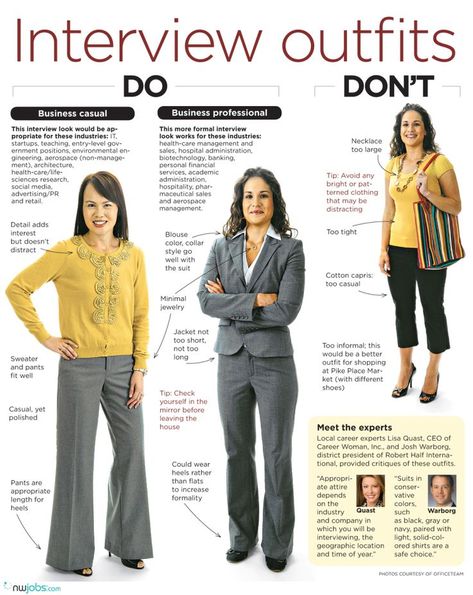 How Women Should Dress For An Interview. Professional women, career advice Womens Interview Outfit, School Interview Outfit, Best Interview Outfits, Interview Outfit Professional, Business Wear Women, Business Casual Interview, Interview Outfit Casual, Job Interview Attire, What To Wear To An Interview