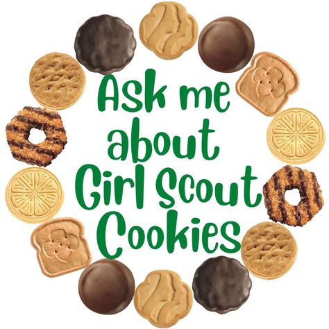 Girl Scout Cookie Poster Ideas, Girl Scout Cookie Rally 2024, Girl Scout Cookies Booth Signs, Girl Scout Cookie Memes Funny, Girl Scout Shirts, Girl Scout Cookie Sales Meme, Wooden Letter Ideas, Girl Scout Mom, Girl Scout Cookie Sales