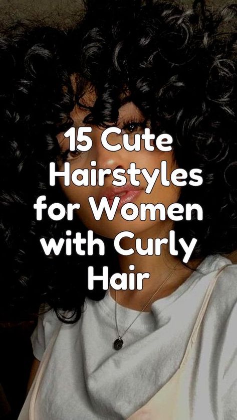 Are you looking for hairstyle inspirations for your curly hair? I got something for you. Simple Hairstyles For Women, New Hairstyle Ideas, Long Layered Curly Hair, Women With Curly Hair, Haircuts For Women 2023, Bangs Bob, Bob Haircut Curly, Haircuts For Thin Fine Hair, Bob Haircut For Fine Hair