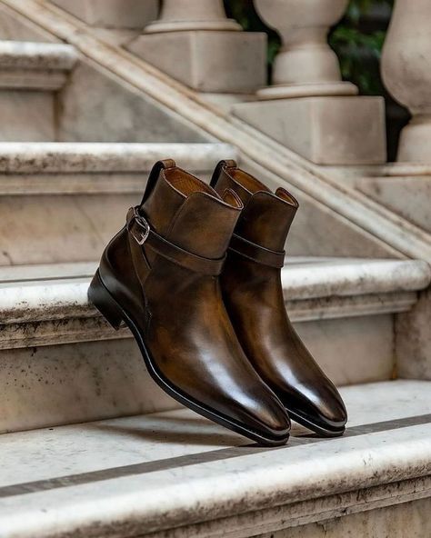 Stepping up the game with Jodhpur Boots: Effortlessly stylish, undeniably refined. Follow @hollo_shoe for more amazing shoes. Cc:@paoloscafora #holloshoe #patinashoes #mensshoes #shoeshiner #menshoes #bespokemakers #MenStyle Men Styl, Jodhpur Boots, Men's Shoe, March 5, Jodhpur, Shoe Store, Shoes Men, Step Up, The Game