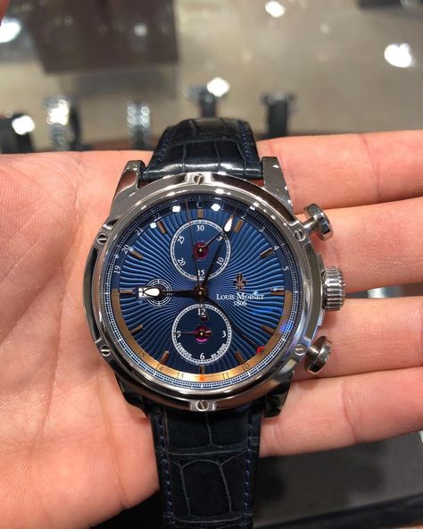 Exquisite Timepieces®️ on Instagram: “Another one of our stunning preowned watches! Louis Moinet Geograph, limited to 365 pieces! $9,950 in stock!! DM for more info” Louis Moinet Watch, Louis Moinet, Nice Watches, Watches Rolex, Designer Watches, Expensive Watches, Ring Watch, Fine Watches, Most Expensive