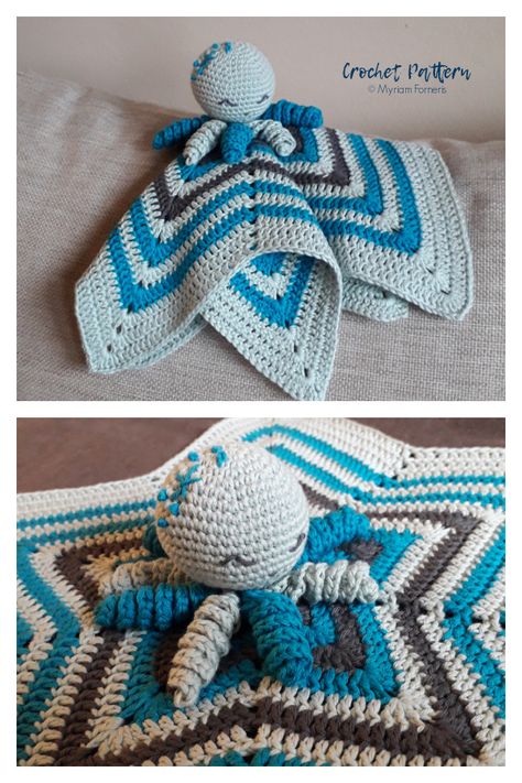 Octopus Lovey Crochet Pattern, Baby Lovely Crochet Pattern Free, Crochet Octopus Lovey Free Pattern, Crochet Loveys For Babies Free Pattern, Crochet Octopus Blanket, Crochet Lovey Pattern Free, Crochet Lovies Free Patterns, Free Crochet Lovey Pattern, Crochet Lovey Free Pattern Easy