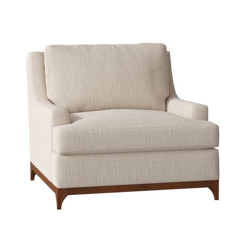 Birch Lane™ Heritage Daan Armchair & Reviews | Wayfair Sofa Hudson, Living Room Layout, Furniture Hacks, Livingroom Layout, Upholstered Arm Chair, Barrel Chair, Custom Upholstery, Room Layout, Seating Arrangements