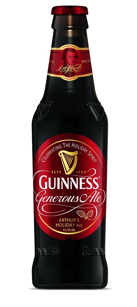 Review: Guinness Generous Ale Alcohol Spirits, Irish Beer, Guinness Beer, Beers Of The World, Dark Beer, Beer Brands, Beer Packaging, Beer Design, Craft Brewing