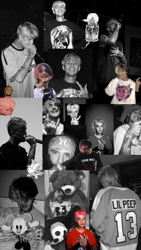 crybaby, castles, concert, Gustav Elijah åhr, lil peep, vibe, songs, music, rap, rapper, aesthetic, collage, rip, dead, black white, colour, singer, feelz, pin Lil Peep Collage, Collage Black, Castle, Black White, Collage, Black And White, White, Black