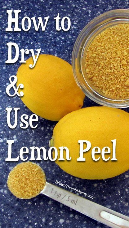 Don't throw away those lemon peels. It's easy to dry them for use in cooking, cleaning and body care (yes, really!) First, wash your lemons. Please only use fruits that are organic or haven’t been sprayed. Peel them with a vegetable peeler and try to get just the rind, not the bitter white pith. Place the peels in a single layer in your dehydrator. My giant pile of peels filled three trays in my Nesco dehydrator. Dry them for 10-12 hours at 95 degrees. You’ll know they’re compl… Lemon Peels, Dried Lemon Peel, Dehydrating Food, Dehydrated Foods, Dried Lemon, Homemade Spices, Homemade Seasonings, Dehydrated Food, God Mat