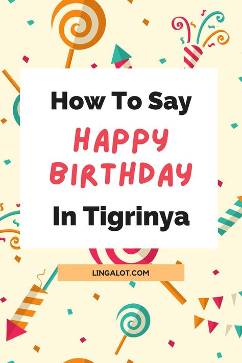 How to say happy birthday in Tigrinya Polish Happy Birthday Wishes, Happy Birthday In Polish, Polish Birthday Wishes, Happy Birthday In Afrikaans, Happy Birthday In Punjabi, Polish Sayings, Birthday Wishes In Punjabi, Happy Birthday In Russian, Happy Birthday In Japanese