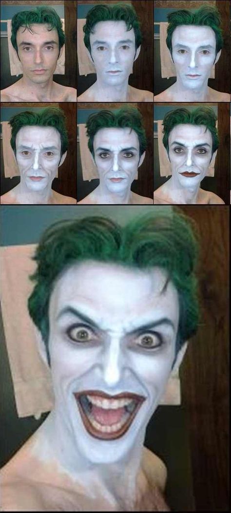 Anthony Misiano Joker, Anthony Misiano, Halloween Joker, Ideas For Makeup, Joker Makeup, Joker Costume, Make Up Halloween, Special Fx Makeup, Halloween Men