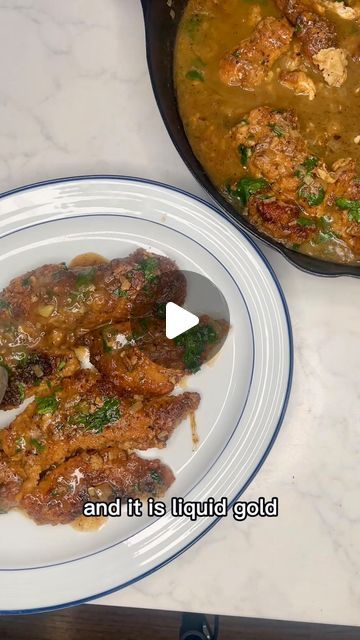 Chef Danielle Sepsy on Instagram: "This is it. My #1 most popular recipe. The one that I’m constantly asked to make from catering to family dinners.  This is my Lover’s Chicken. My take on my grandmother’s chicken piccata.  This is so tender, so fall apart perfection… if you make just ONE of my recipes, make it this one.

🔗 Recipe link in my bio!  #chickenpiccata #loverschicken #italianfood #italiancooking" Lovers Chicken, Chicken Thights Recipes, Big Chicken, Chicken Lemon, Chicke Recipes, Cheap Dinner Recipes, Turkey Dishes, Chicken Piccata, Chicken Dish