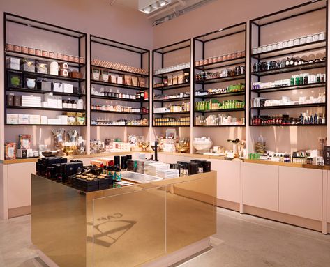 Cap Beauty, Beauty Space, Retail Store Interior Design, Retail Interior Design, Pharmacy Design, Spa Interior, Retail Store Interior, Fred Segal, Clinic Design