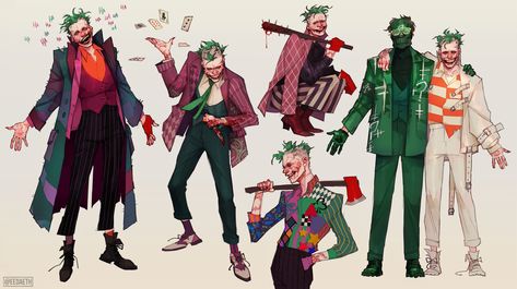 🤡Eedaeth🤡 on Twitter: "Funky and scrunkly 'cause clown fashion is my passion 👔🤡 #TheBatman #Batman #jokerfanart #Joker #Riddler… " Clown Fashion, Gotham Comics, Fashion Is My Passion, Batman Redesign, Conrad Veidt, Joker Joker, Gotham Villains, Joker Art, Batman Movie