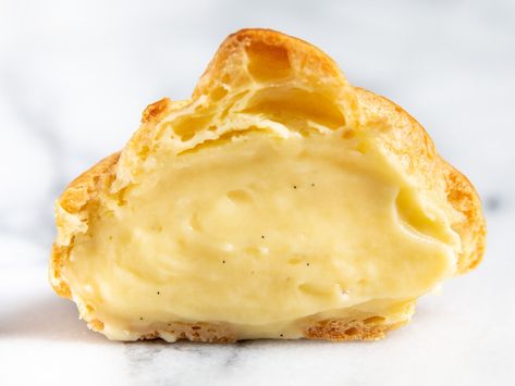 How to Make Pastry Cream (Crème Pâtissière Recipe) Vanilla Pastry Cream Recipe, How To Make Pastry, Pastry Cream Recipe, Boston Cream Pie, Boston Cream, Choux Pastry, Pastry Cream, Fruit Tart, Serious Eats