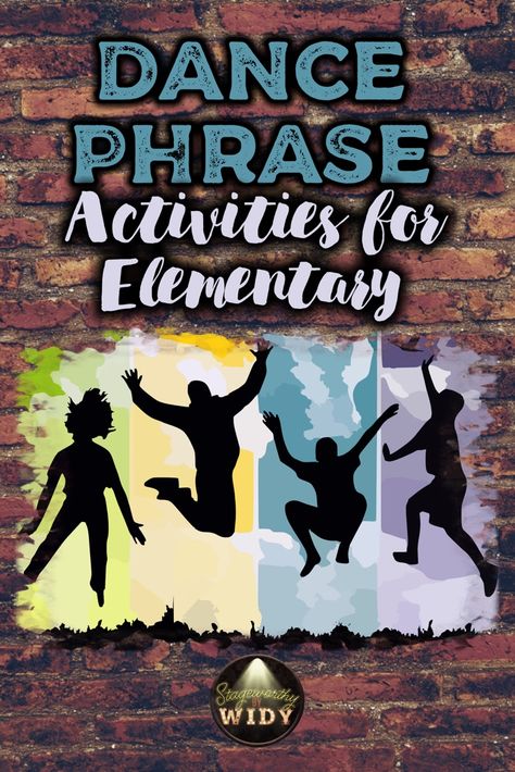 Dance Lesson Plans Elementary, Dance Vocabulary With Pictures, Jazz Class Lesson Plans, Teaching Dance Elementary, Dance Lesson Plans Teachers, Elementary School Dance Activities, Elementary Dance Ideas, Elementary School Dance Themes, Teaching Folk Dance