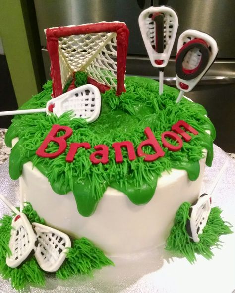 The Bakery Lacrosse Cake @thebakery_acakery #TheBakery Lacrosse Cake, Hulk Birthday Cakes, Hulk Birthday, Lacrosse Girls, The Bakery, Lacrosse, Birthday Cakes, Hulk, Cake Decorating