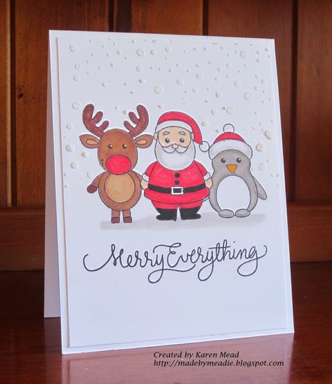 Joululahjat Diy, Christmas Cards Drawing, Bullet Journal Christmas, Christmas Card Art, Christmas Doodles, Homemade Christmas Cards, Watercolor Christmas Cards, Christmas Card Crafts, Diy Christmas Cards