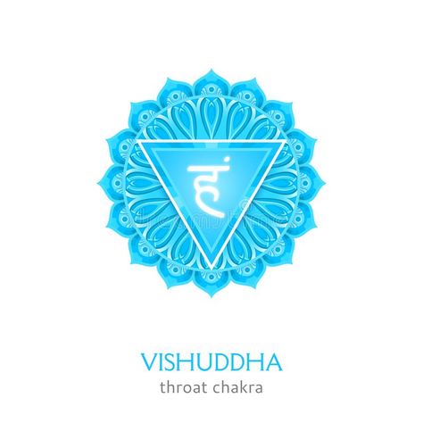 Throat Chakra Symbol Art, Throat Chakra Art, Chakra Symbols Art, Throat Chakra Symbol, Spiritual Education, Mandala Chakra, Yoga Chakras, Art Chakra, Vishuddha Chakra