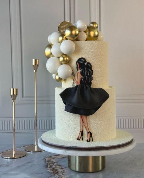 Cake Ideas For 35 Year Old Woman, 40 Years Cake Woman, 51st Birthday Ideas Women Cake, Sophisticated Cakes For Women, 39th Birthday Ideas For Women Cake, 37 Birthday Cake For Women, 50th Birthday Cake Women, 50 Cake Birthday For Women, 40 Th Birthday Cakes For Women