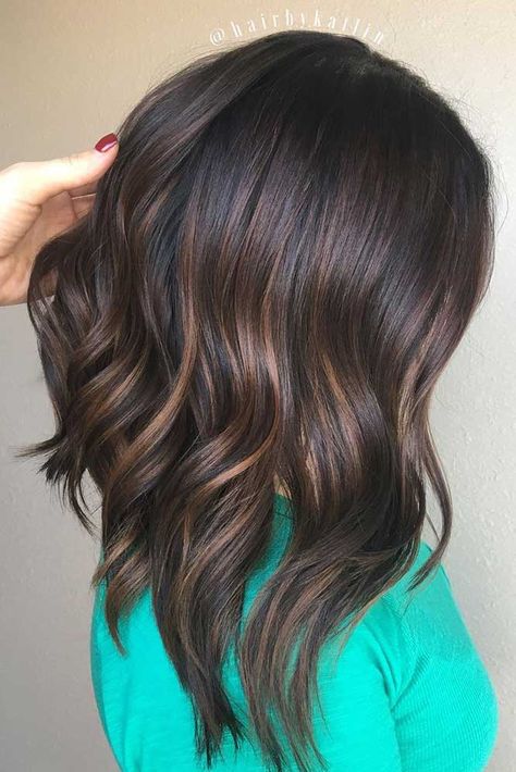 Longbob Hair, Subtle Balayage, Chocolate Brown Hair Color, Chocolate Brown Hair, Hair 2018, Hair Bob, Long Bob Hairstyles, Hair Color Balayage, Dark Brown Hair