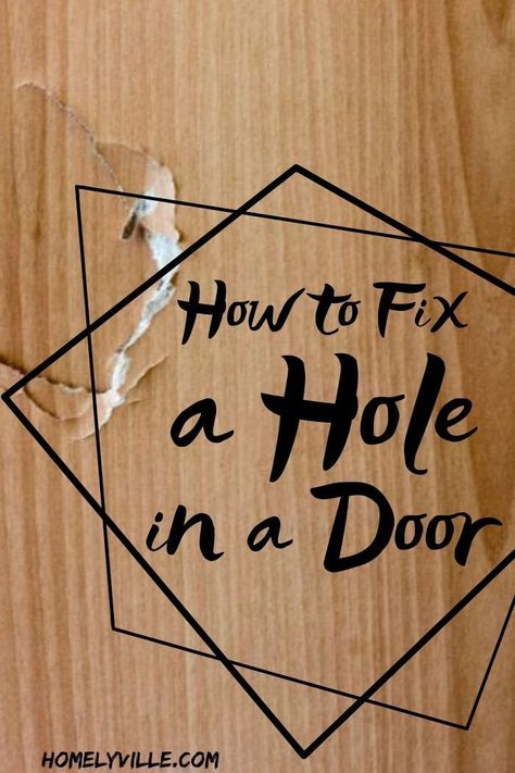 Resurfacing Interior Doors, How To Fix Holes In Hollow Doors, Refinishing Hollow Core Doors, Updated Hollow Core Doors, Hollow Core Door Makeover Diy Bedroom, Fix Hollow Core Door, How To Update Hollow Core Doors, Hole In Door Repair, How To Patch Hole In Hollow Core Door