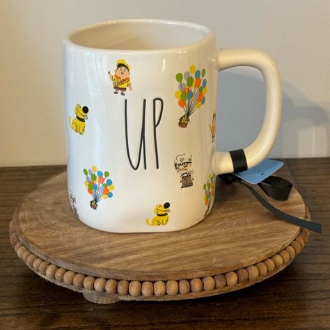 Rae Dunn Up Pixar Disney Ceramic Mug Russell Carl Dug Nwt Smoke And Pet Free Home Up Pixar, House Vibes, Disney Mugs, Soft Cooler, Stationery Supplies, Rae Dunn, Kids House, Trending Accessories, Trending Shoes