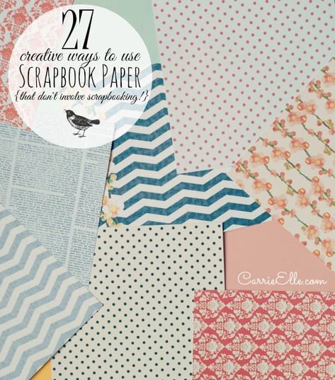 Scrapbook Paper Uses, Crafts To Make With Scrapbook Paper, Diy Crafts With Scrapbook Paper, Crafts To Do With Scrapbook Paper, How To Use Scrapbook Paper, Ways To Use Scrapbook Paper, Things To Make With Scrapbook Paper, Scrap Paper Projects, 12x12 Paper Projects