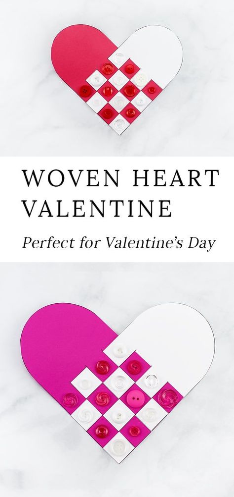 Reminiscent of Scandinavian Woven Hearts, this Woven Heart Craft is an easy and fun Valentine's Day craft for kids of all ages to make at school or home. #crafts #valentinesday Heart Crafts Kids, Dinner Videos, Craft Easter, Woven Heart, Heart Craft, Valentine's Day Crafts, Easy Valentine Crafts, Valentine's Day Crafts For Kids, Valentine Crafts For Kids