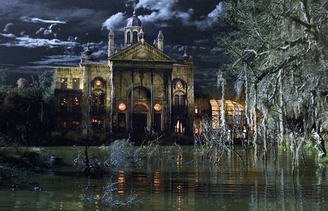 Haunted Mansion Movie, Mansion Aesthetic, Mansion Exterior, Secret Passageways, Mansion Floor Plan, The Haunted Mansion, Disney Haunted Mansion, Modern Mansion, Mansion Interior