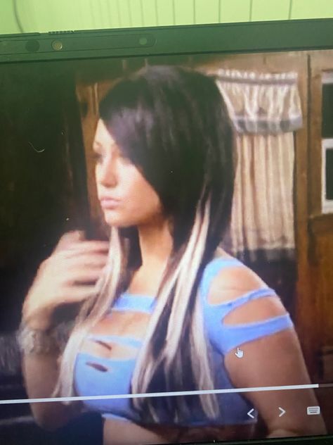 J Woww Jersey Shore, Jwoww Costume, Jwoww Hair, Jwoww Outfits, Jersey Shore Jwoww, Free Snooki, Snooki Hair, Whomp Whomp, Early 2000s Makeup