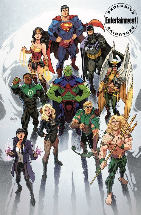 Todd Nauck, Justice League Art, Art Dc Comics, Justice League Comics, Comics Characters, The Justice League, Dc Comics Heroes, Superhero Team, Univers Dc