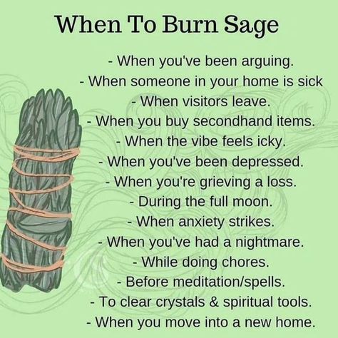 Sage Spiritual, Burn Sage, Smudging Prayer, Witch Crafts, Burning Sage, Sage Smudging, Witch Spirituality, Magic Spell Book, Magic Herbs