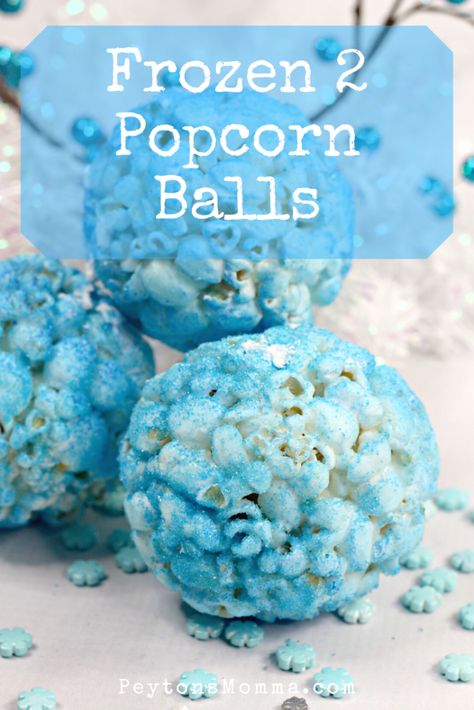 Another tasty #Frozen2 treat! Learn how to make these Frozen 2 inspired popcorn balls with step by step directions.   And it's all done in the #InstantPot!   #PopcornBalls #popcornrecipe #popcorn #Recipe #Disney #DisneyFrozen2 #PopcornBallRecipe #DisneyRecipe #instantpotrecipe #pressurecookerrecipe #pressurecooker Frozen Popcorn, Popcorn Ball, Popcorn Balls Recipe, Blue Popcorn, Popcorn Balls, Disney Recipes, Popcorn Recipe, Girl Sleepover, Microwave Popcorn