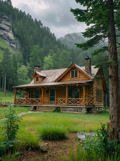 Cabin In Montana, Cowboy Cabin, Montana Cabin, Dream Life House, Log House, Cabin Living, Manifestation Board, Log Cabins, Log Homes