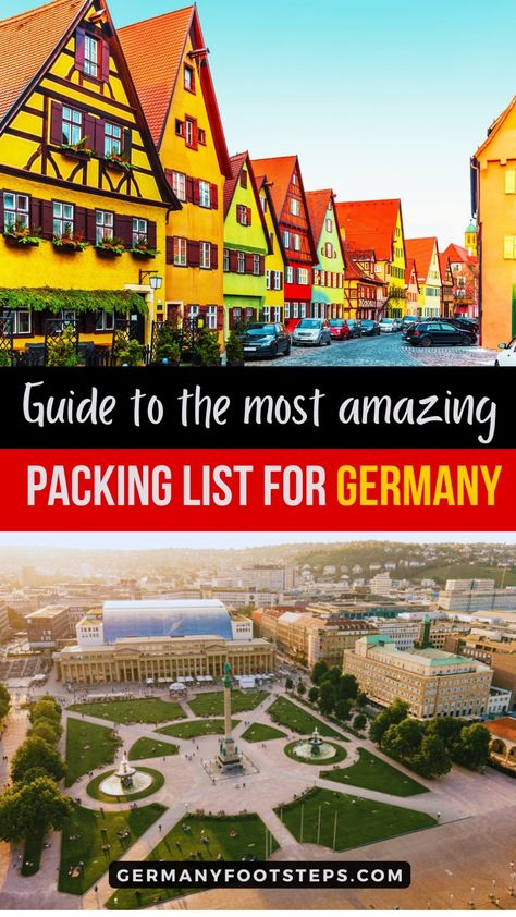 Dreaming of your ultimate vacation in Germany? Check out our traveling to Germany packing lists for every season—Germany packing summer, Germany packing winter, Germany packing spring, and Germany packing fall. Save this pin for all the essential tips you’ll need for a stress-free trip! Packing For Germany In Winter, Germany Aesthetic Winter, Germany In Summer, Gift For Someone Traveling, Germany Packing List, Traveling To Germany, Germany In Winter, Time In Germany, Hard Suitcase