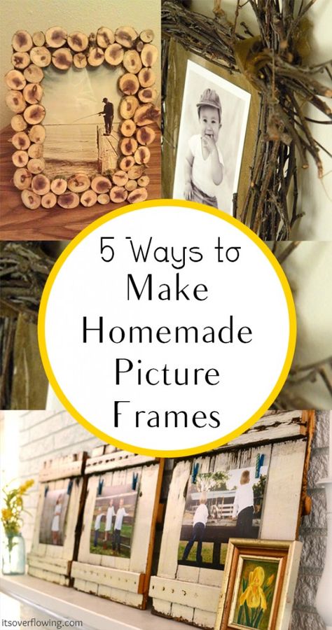 5 Ways to Make Homemade Picture Frames. DIY, DIY home projects, home décor, home, dream home, DIY. projects, home improvement, inexpensive home improvement, cheap home DIY. Homemade Photo Frames, Partylite Candles Decor, Homemade Picture Frames, Homemade Frames, Homemade Pictures, Making Picture Frames, Handmade Photo Frames, Rustic Picture Frames, Horse Photo