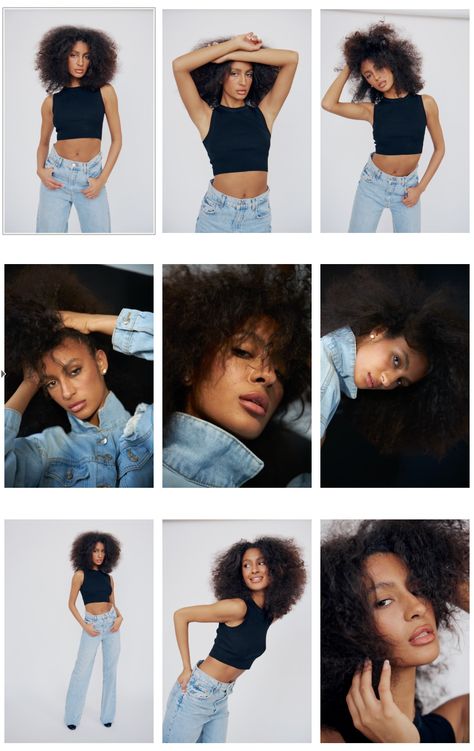 Modeling Portfolio Aesthetic, Acting Casting Photos, Commercial Photoshoot Models, Digital Pictures Model, Headshot Poses Photography, Alicia Keys Photoshoot, Portfolio Shoot Poses, Actress Portfolio Photoshoot, Photoshoot Ideas For Portfolio