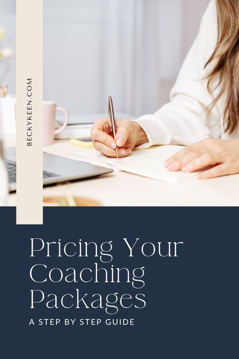 Are you a coach or coach-in-training struggling to set the perfect price for your services? Look no further! Our step-by-step guide by Becky Keen will help you navigate the process and uncover the most profitable pricing strategy for your coaching packages. Don't miss this exclusive opportunity to maximize your revenue and elevate your coaching brand! Coaching Packages, Coaching Brand, Pricing Formula, Pricing Strategy, Price Strategy, Pricing Guides, Brand Shoot, I Quit My Job, Pricing Guide