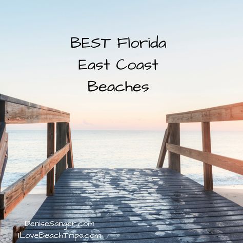 Best beaches on Florida's East Atlantic Coast: https://denisesanger.com/best-florida-east-coast-beaches/ Best Florida Vacations, Florida East Coast Beaches, Florida Fall, Florida Keys Beaches, Gulf Coast Beaches, Florida East Coast, East Coast Beaches, Travel Florida, Dry Tortugas National Park