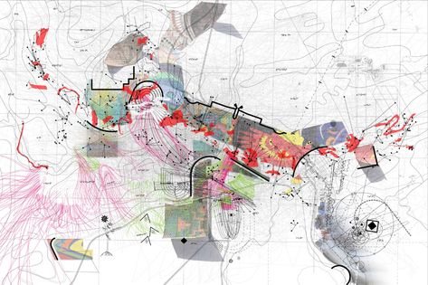 Studio:Indigenous Founder Chris Cornelius Is Decolonizing Architecture - Dwell Map Diagram, Urban Design Diagram, Architecture Mapping, Architecture Presentation Board, Architecture Collage, Architecture Concept Drawings, Diagram Architecture, Architecture Presentation, Map Design