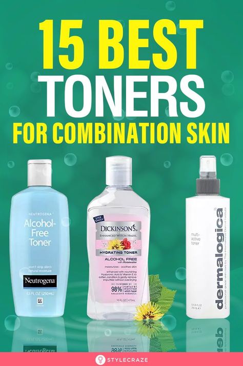 The Best Toner For Face, Toner Combination Skin, Combination Skin Toner, Best Toner For Sensitive Skin, Best Skincare Products For Combination Skin, Best Toners For Combination Skin, Best Toner For Combination Skin, Toners For Combination Skin, Toner For Combination Skin