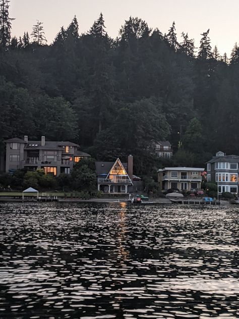 Castle Rock Aesthetic, Washington State Aesthetic Dark, Olympia Washington Aesthetic, North East Aesthetic, Washington Coast Aesthetic, Natural Academia, Washington State Aesthetic, Lake Crescent Washington, Mercer Island Washington