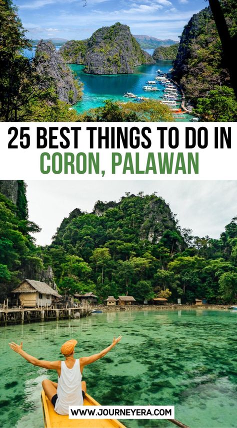 25 Best Things To Do In Coron, Palawan (Philippines) Things To Do In Palawan Philippines, Coron Palawan Twin Lagoon, Things To Do In Philippines, Phillipines Travel Things To Do, Philippine Coron, Philippine Vacation, Coron Philippines, Phillipines Travel, Traveling Woman