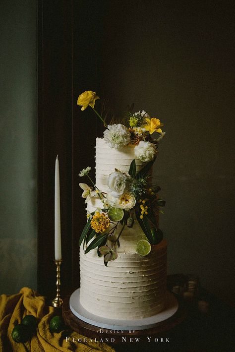 The couple chose green and yellow as their key wedding theme accent colors – the result was a fresh and fun country feel. 

Deep greens and sunbeams combine to create this lush and elegant wedding color palette! It might be a more muted tone, but yellow still makes a radiant statement in bouquets, centerpieces, and the wedding cake. Emerald And Yellow Wedding, Yellow And Green Wedding Cake, Yellow And Green Wedding Theme, Green Yellow Wedding, Green And Yellow Wedding, Yellow And Green Wedding, Yellow White Wedding, Mustard Yellow Wedding, Yellow Wedding Decorations